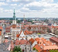 panorama poznańskiego Starego Miasta