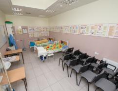 Sala do szkoleń w zakresie opieki medycznej w budynku TEB przy ulicy Jana Pawła II w Tychach