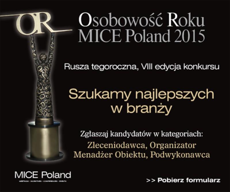 Statuetka Osobowość Roku 2015